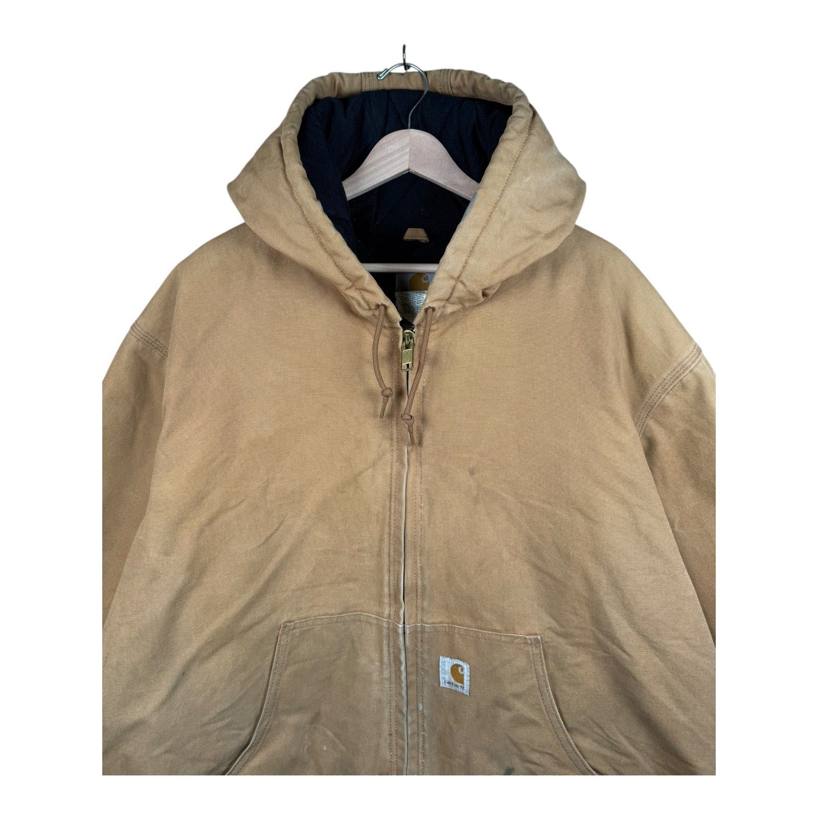 Vintage Carhartt Insulated Full Zip Hoodie