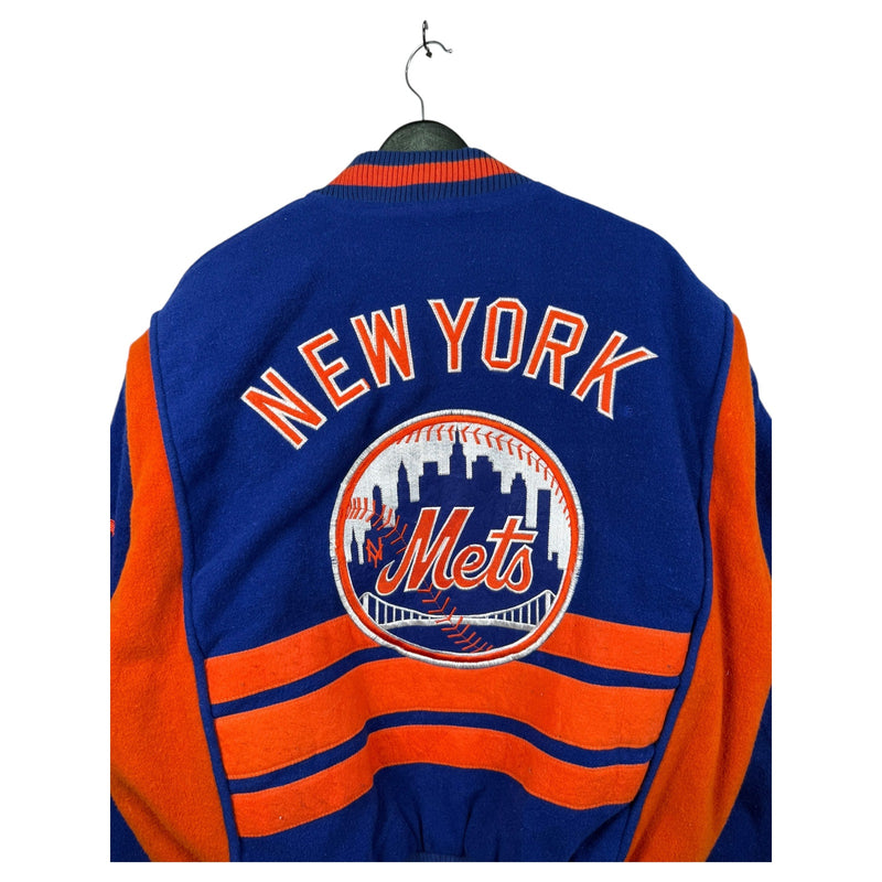 Vintage New York METS MLB Baseball Varsity Jacket