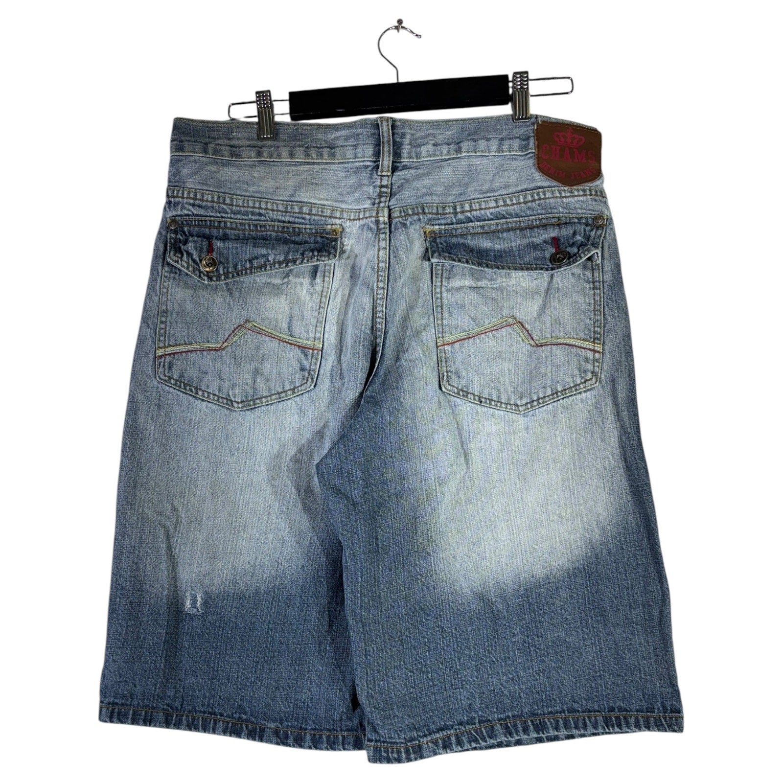 Vintage Chams Bermuda Denim Shorts