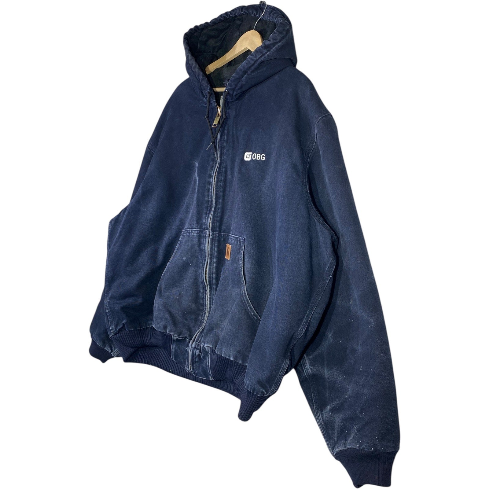 Vintage Carhartt OBG Workwear Hooded Jacket