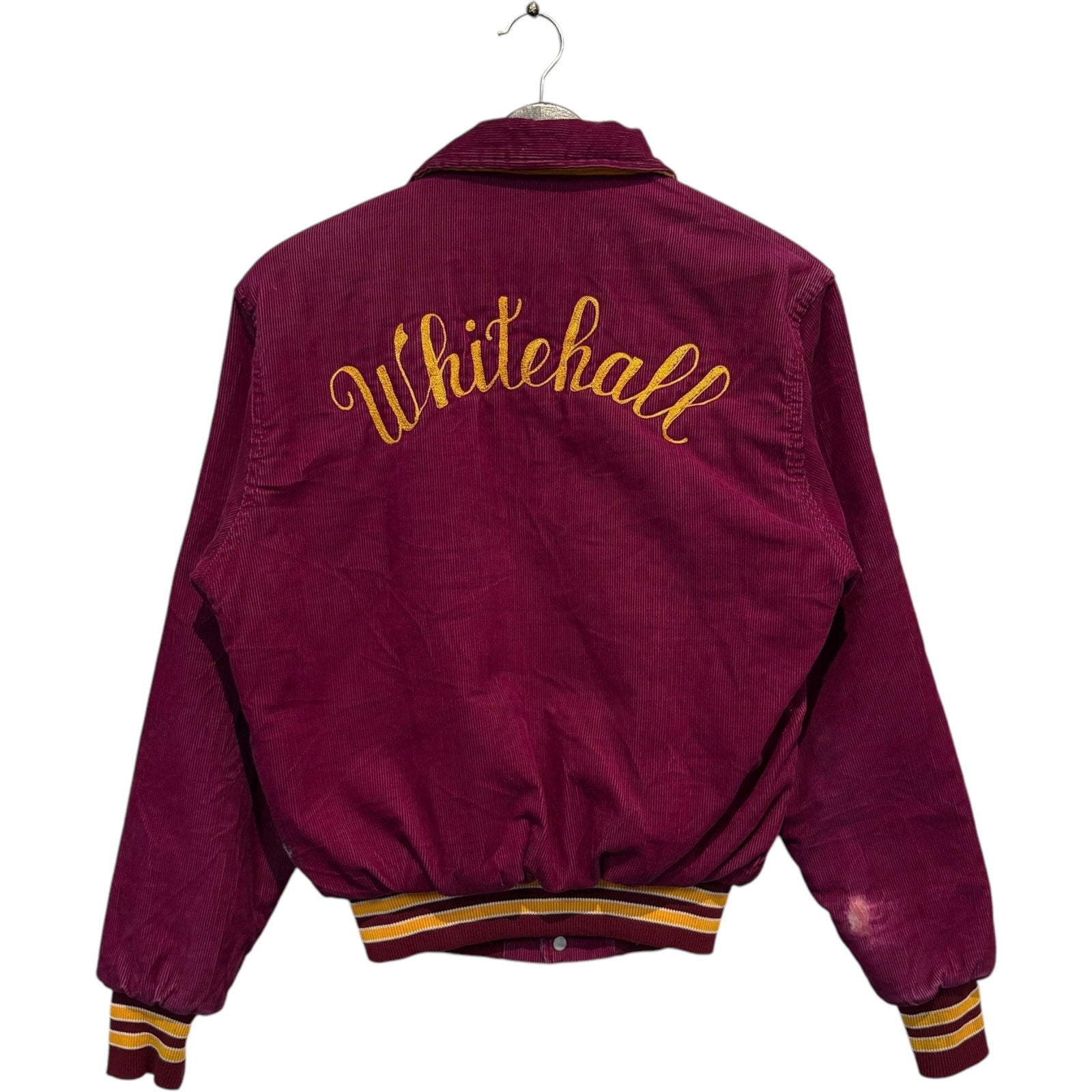 Vintage Rennoe Whitehall Corduroy Varsity Jacket 70s