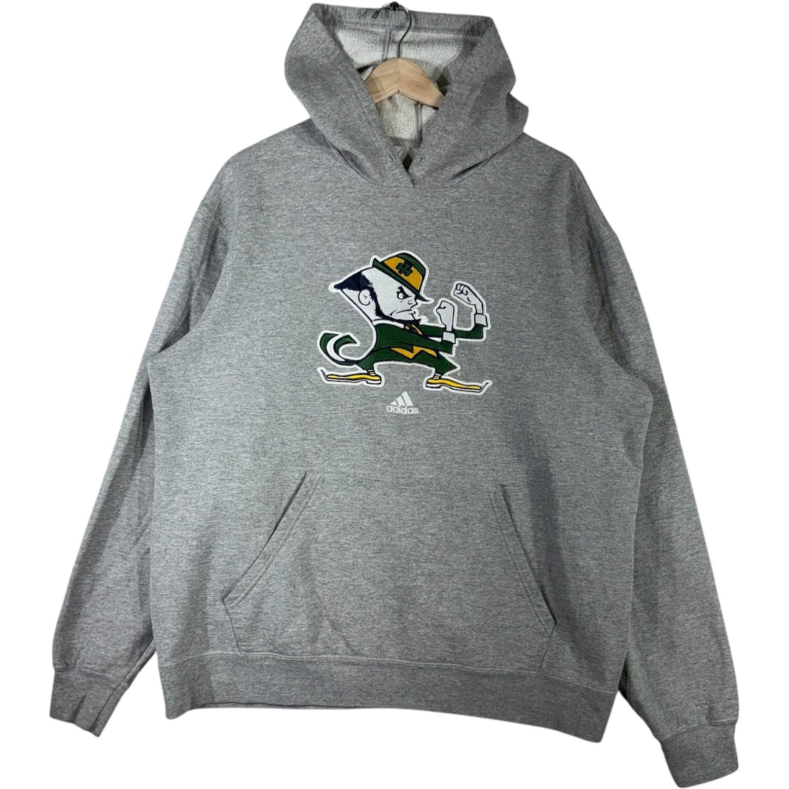 Vintage Adidas University of Notre Dame Hoodie