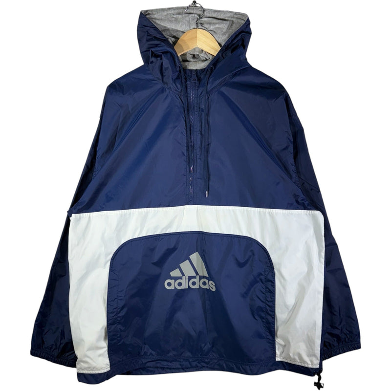 Vintage Adidas 1/2 Zip Anorak Light Jacket 90s