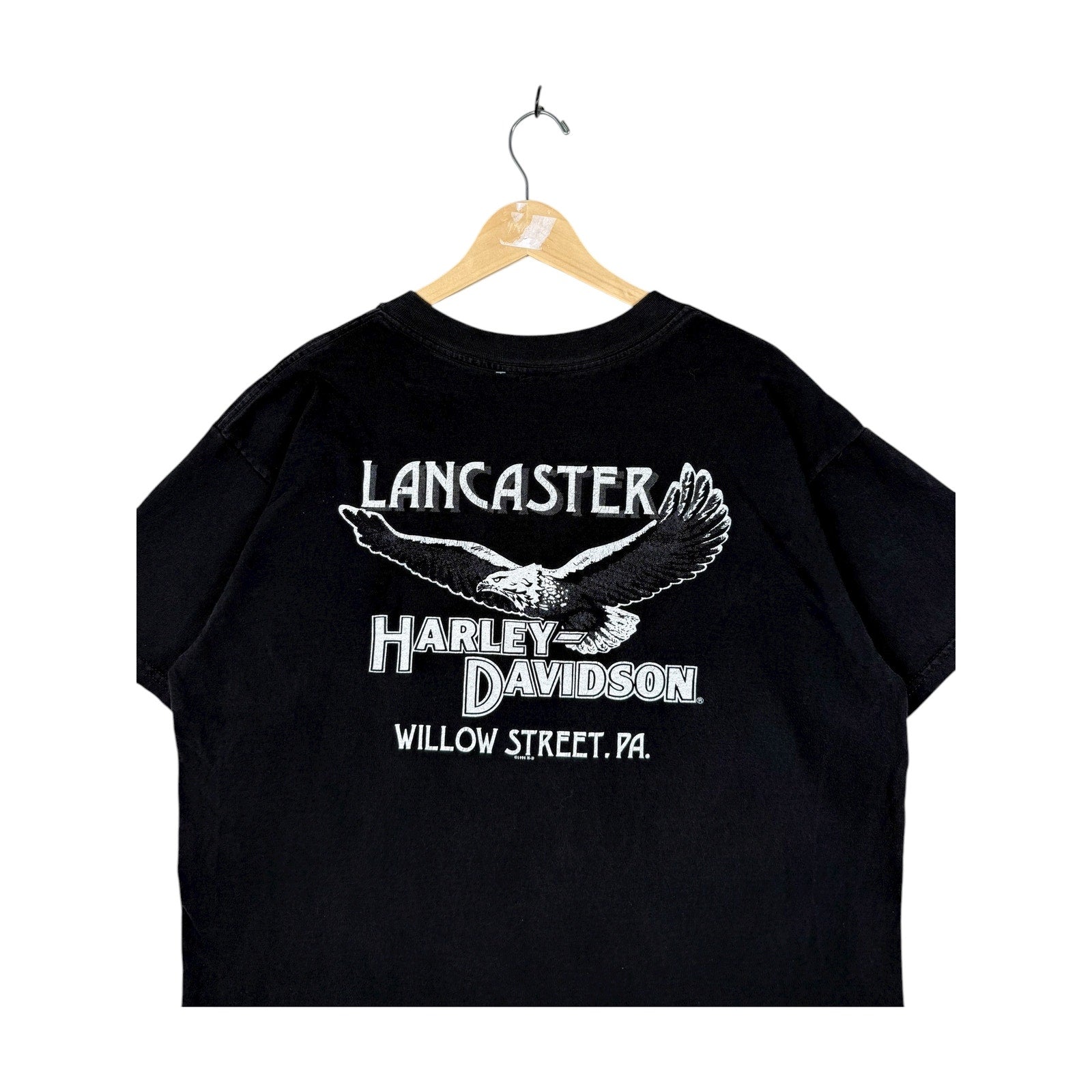 Vintage Harley Davidson Eagle Flame T-Shirt