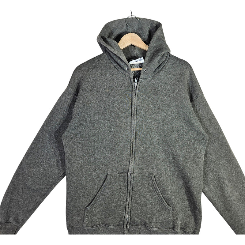 Vintage Blank Gray Lee Hoodie