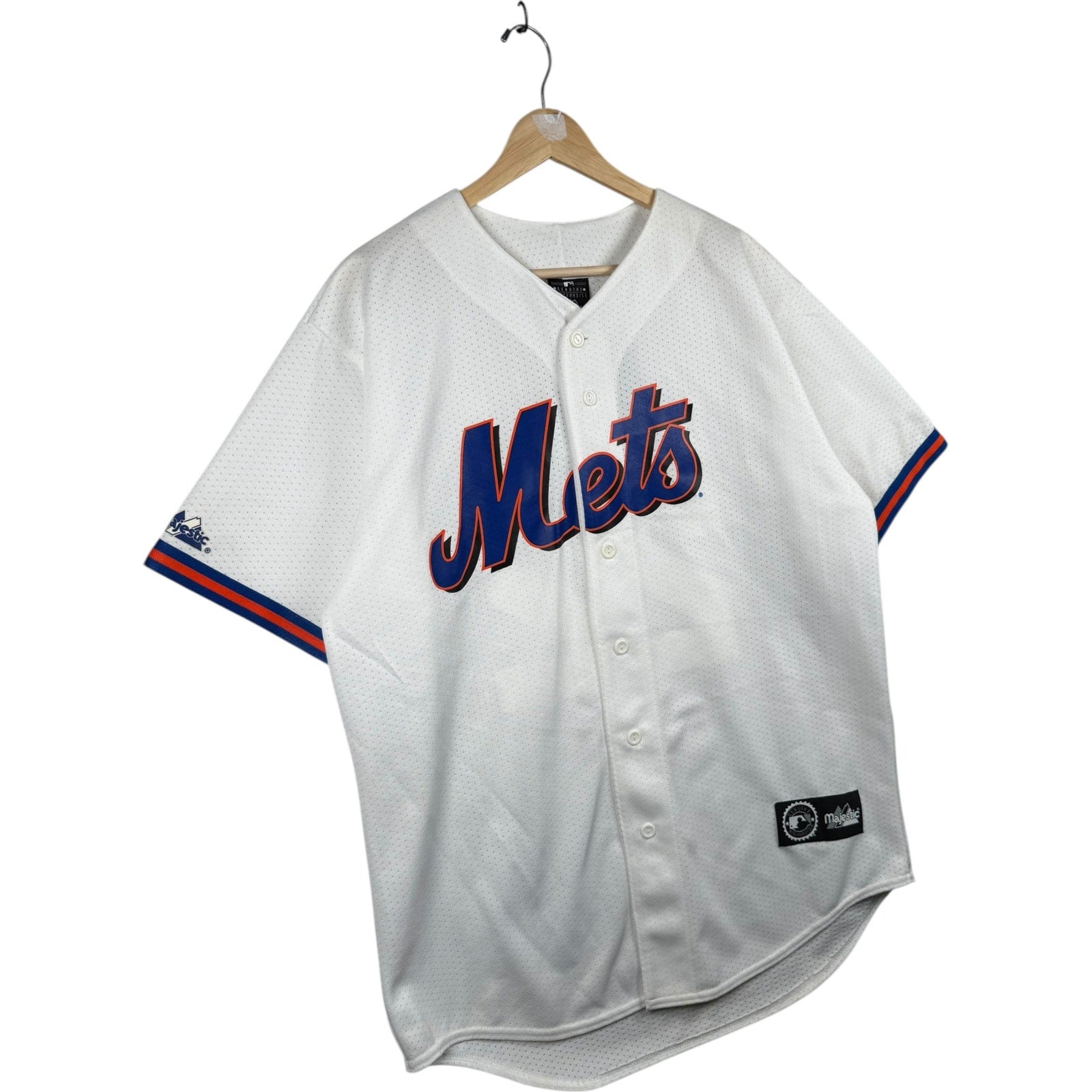 Vintage Majestic New York Mets Leiter #22 MLB Jersey