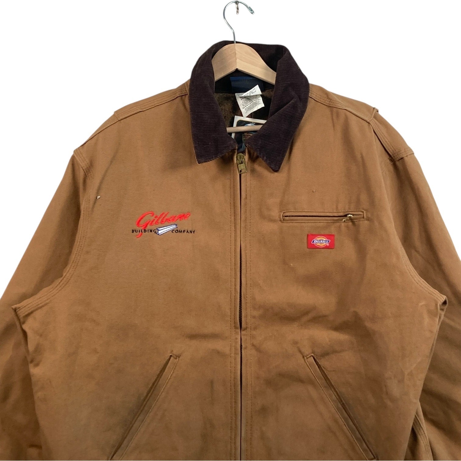 Vintage Dickies Gillano Builders Embroidered Workwear Jacket