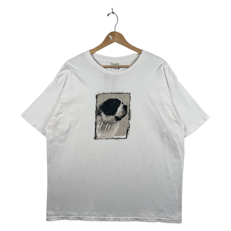 Vintage Dog Portrait Graphic T-Shirt