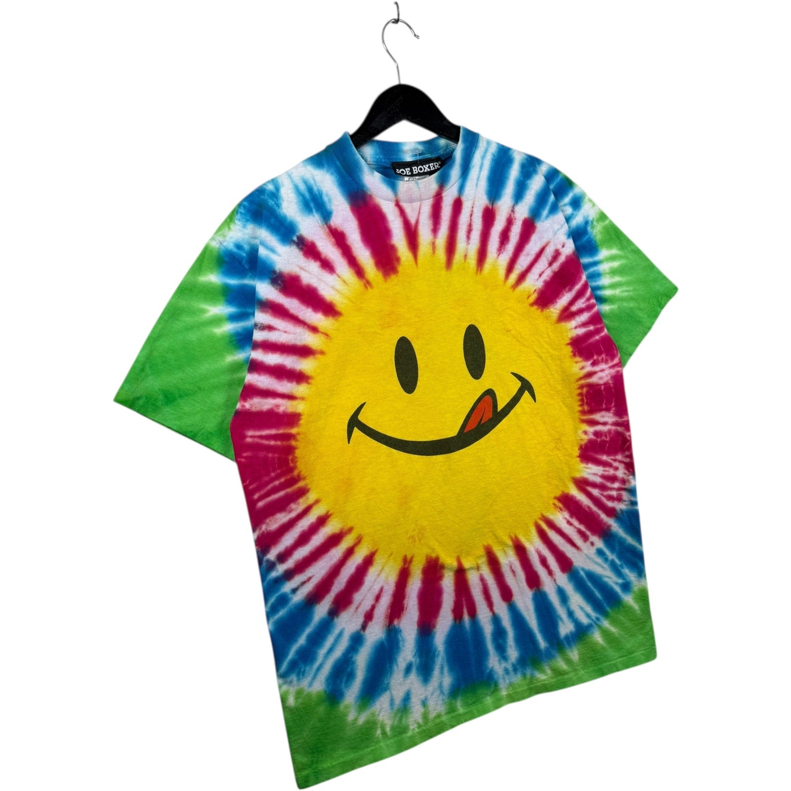Vintage Smiley Face 90s Graphic Tie Dye T-Shirt
