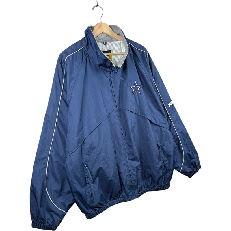 Vintage NFL Puma Dallas Cowboys Full Zip Windbreaker