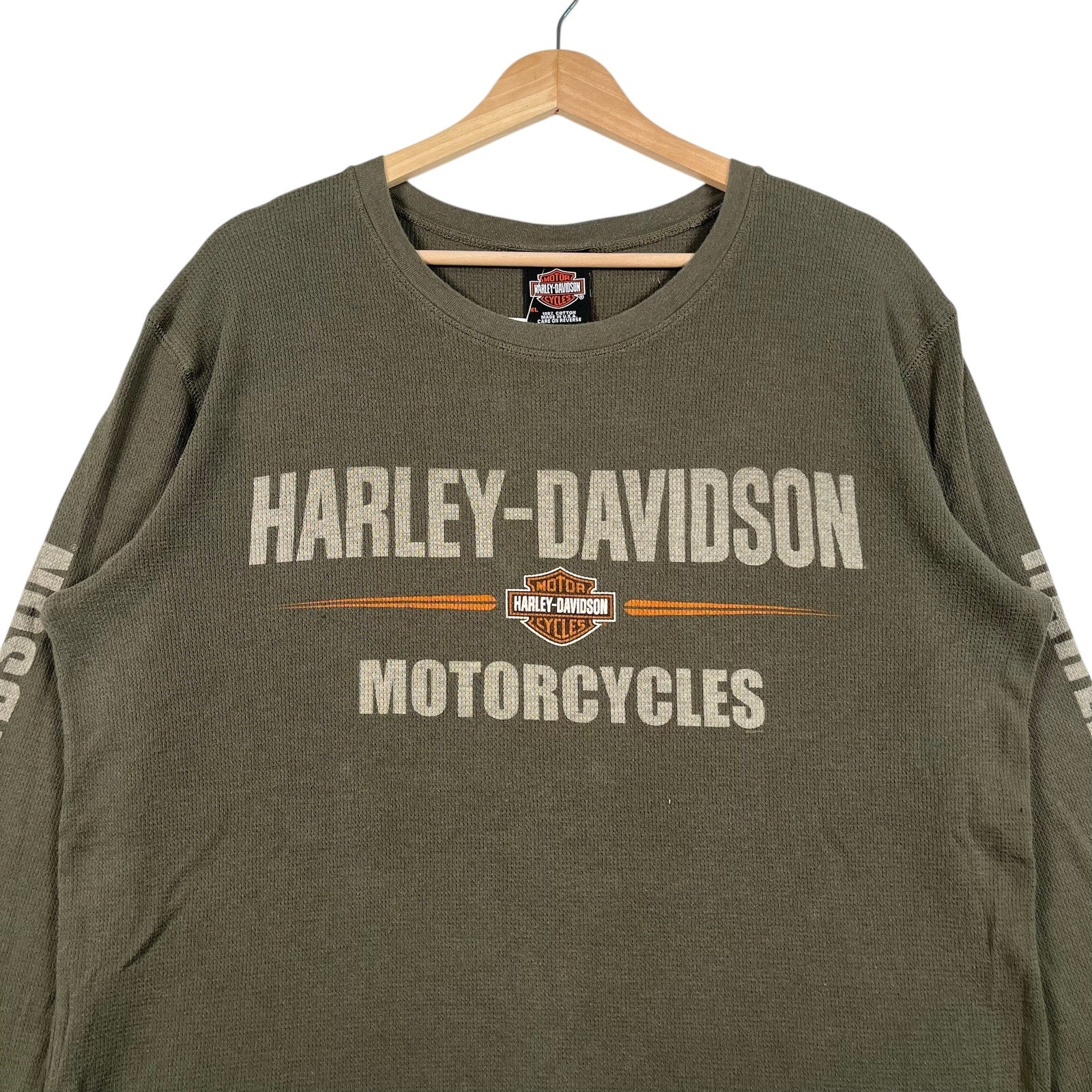 Vintage Harley Davidson of Big Moose Portland Long Sleeve