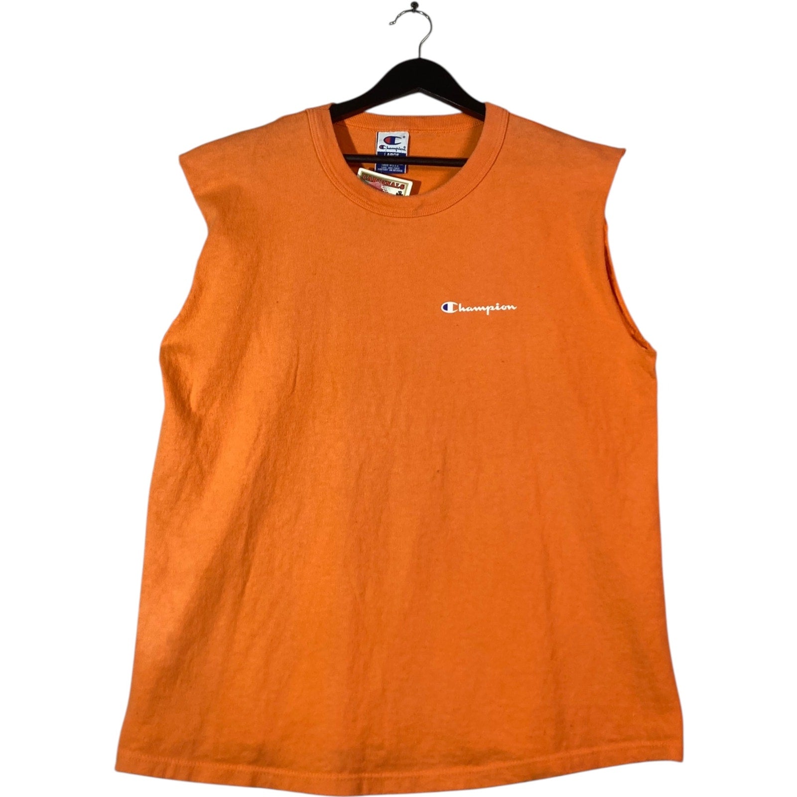 Vintage Champion Crewneck Muscle Sleeves Tank Top
