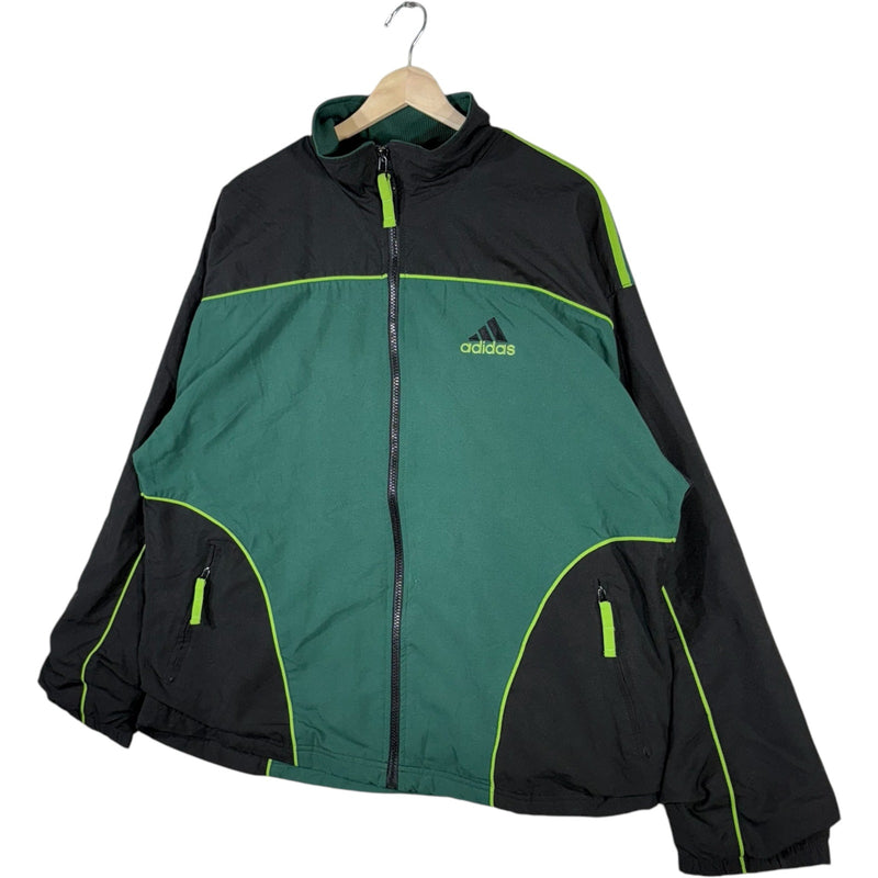 Vintage Adidas Mini Logo Full Zip Windbreaker