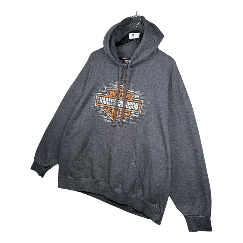 Vintage Harley Davidson Alligator Alley Florida Hoodie