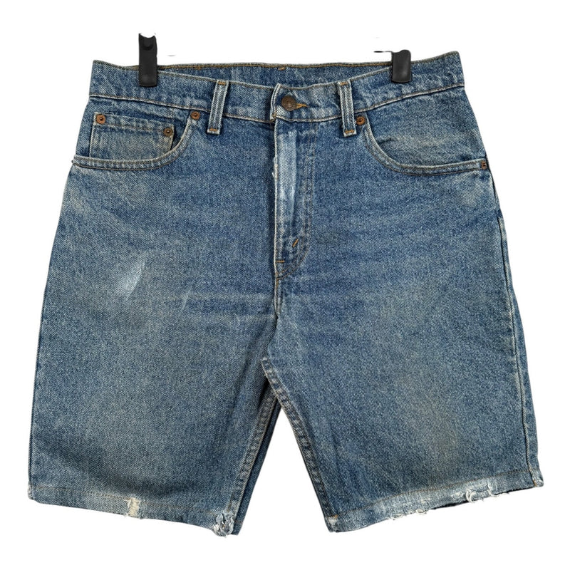 Vintage Levi's 506 Distressed Denim Shorts 34