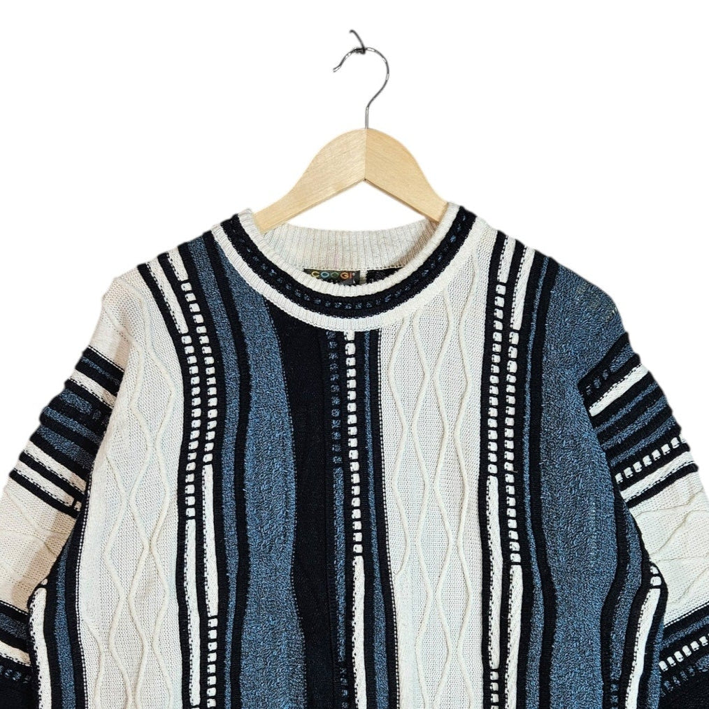 Vintage Coogi 3D Knit Sweater