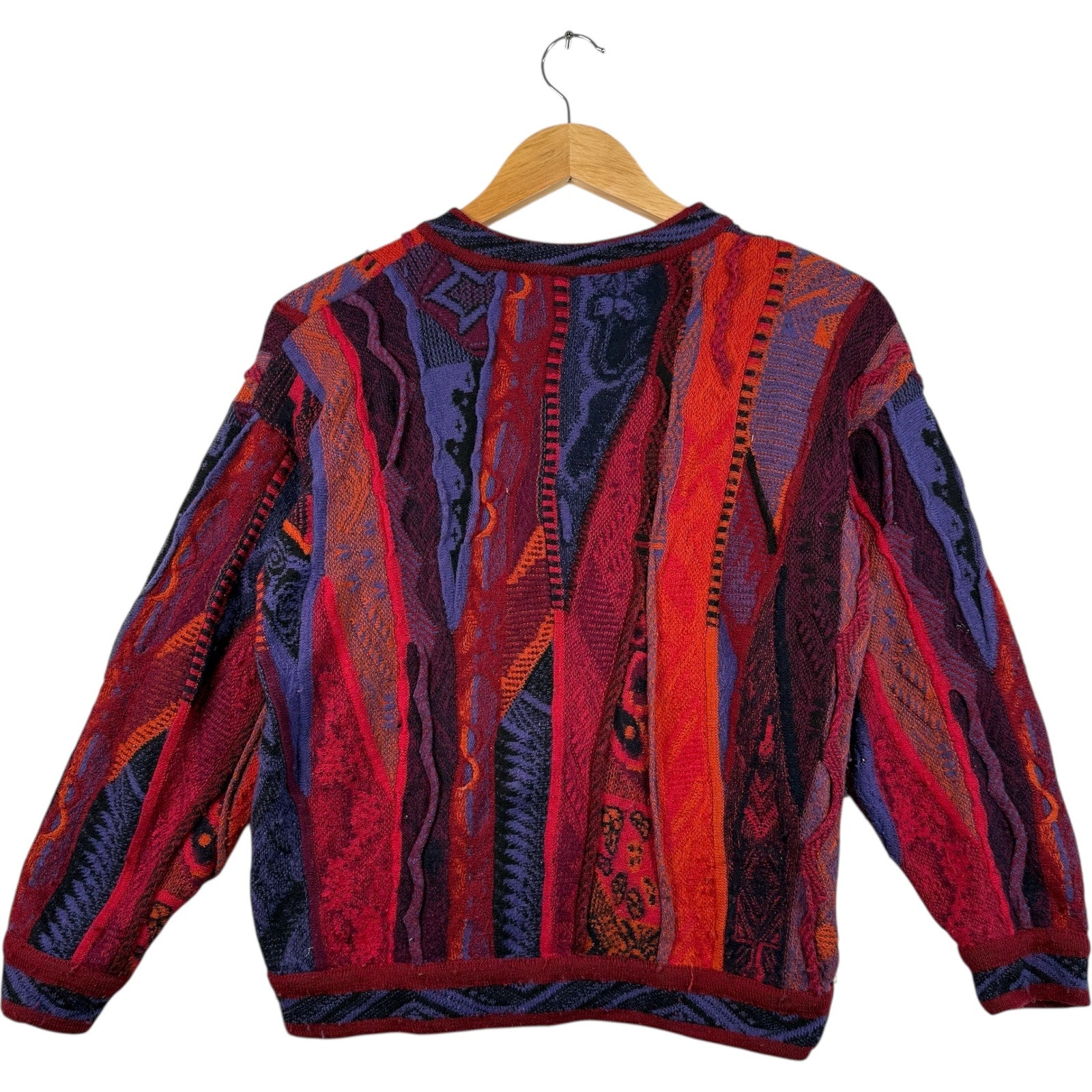 Vintage Coogi 3D Knit Textured Sweater