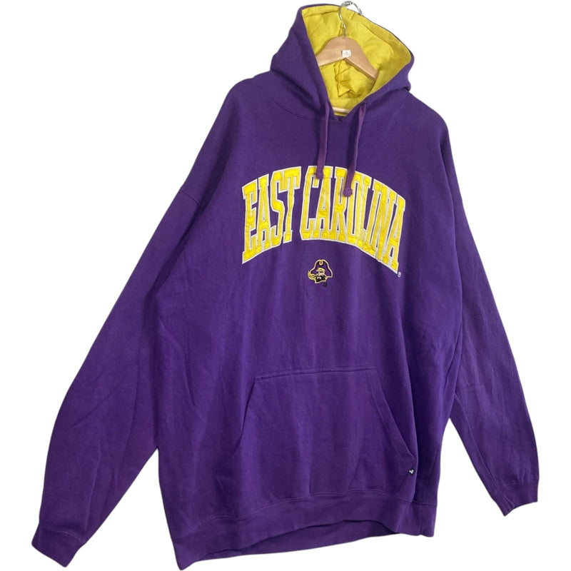 Vintage East Carolina University Pirates Arch Spellout Hoodie