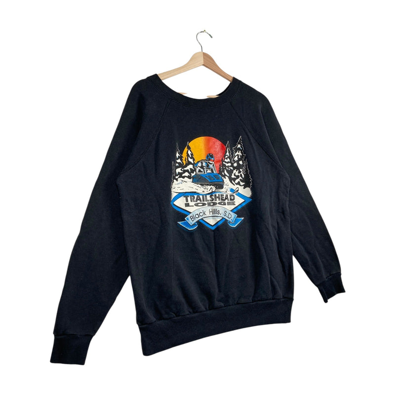 Vintage Black Hills SD Trailhead Lodge Crewneck
