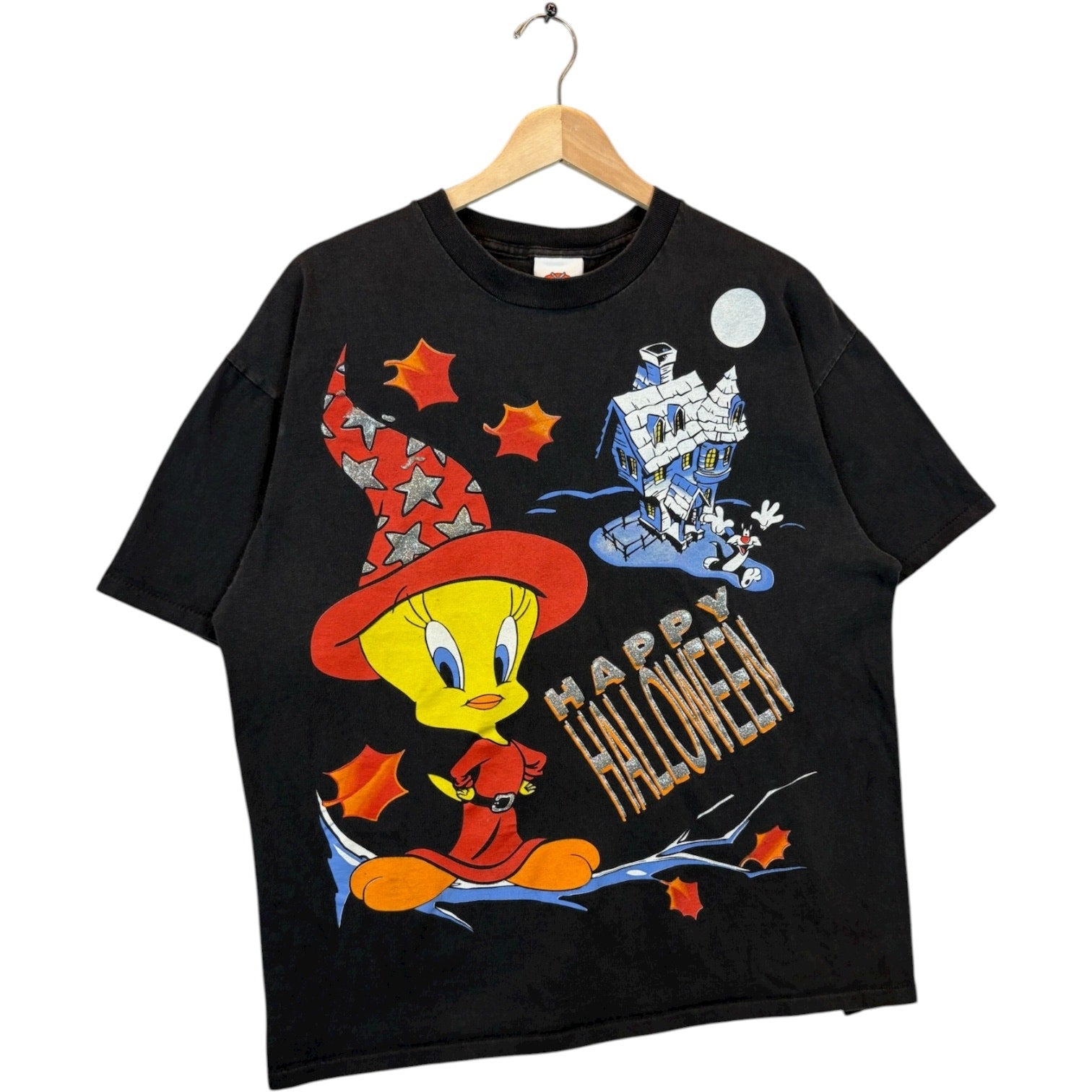 Vintage Tweety Bird Happy Halloween T-Shirt