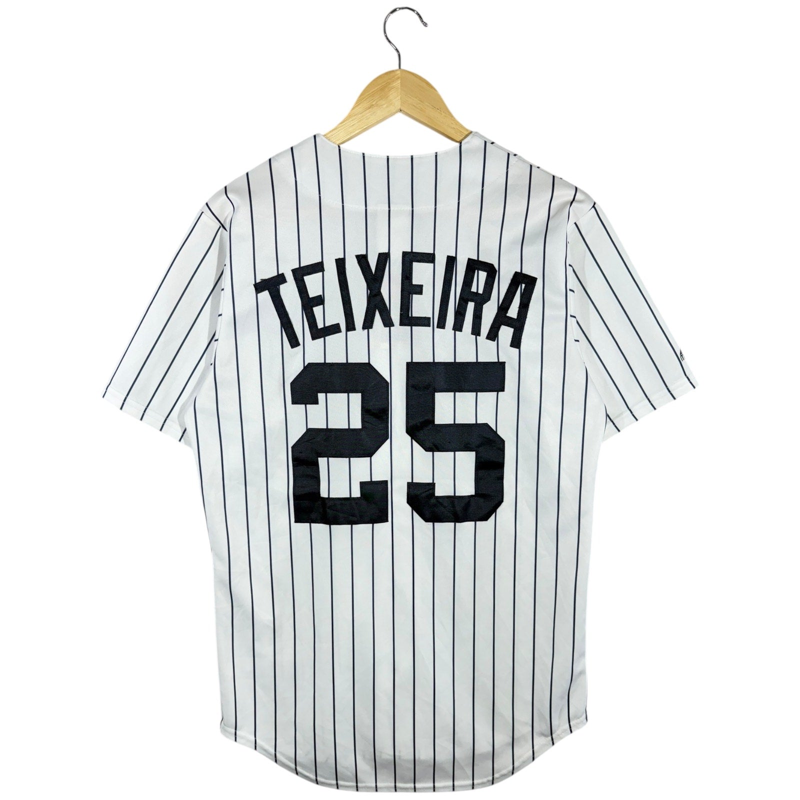 Vintage MLB New York Yankees Teixeira 25 Baseball Jersey