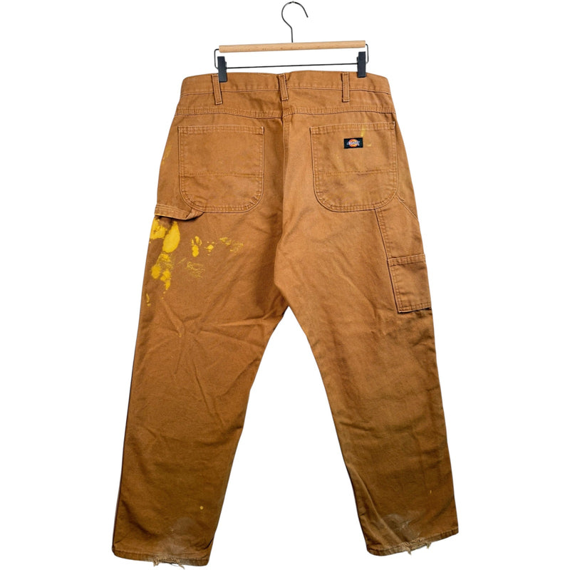 Vintage Dickies Paint Splatter Carpenter Pants 36x30