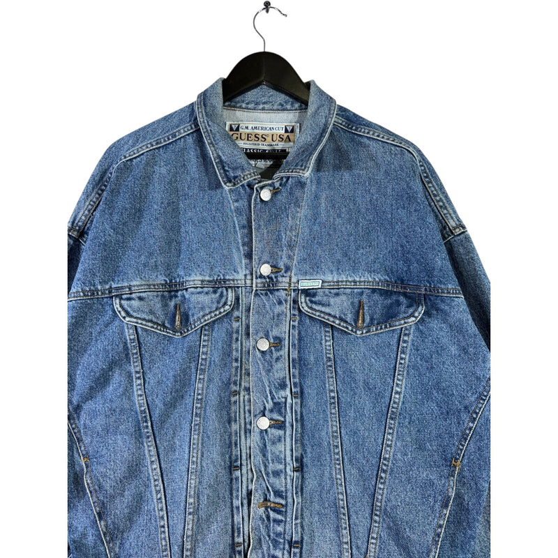 Vintage Guess USA Button Front Denim Jacket