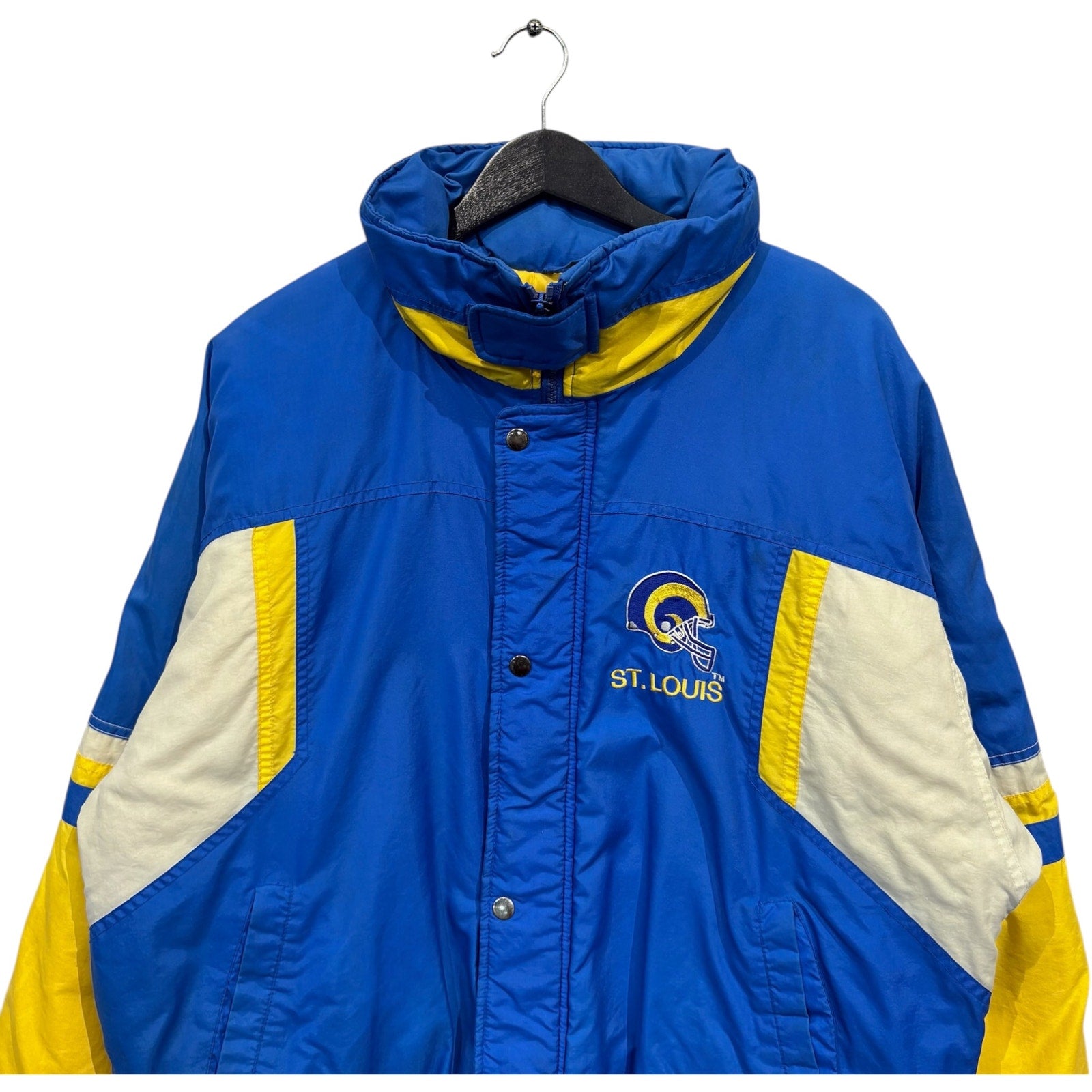 Vintage St. Louis Rams Mini Team Logo Full Zip NFL Jacket