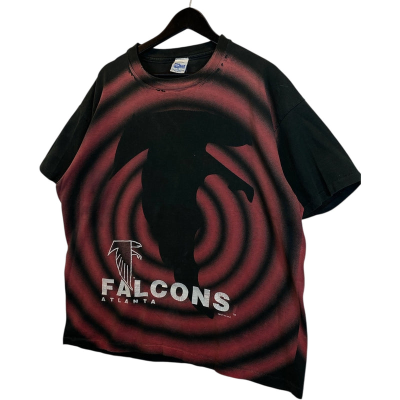 Vintage Atlanta Falcons Spiral NFL T-Shirt