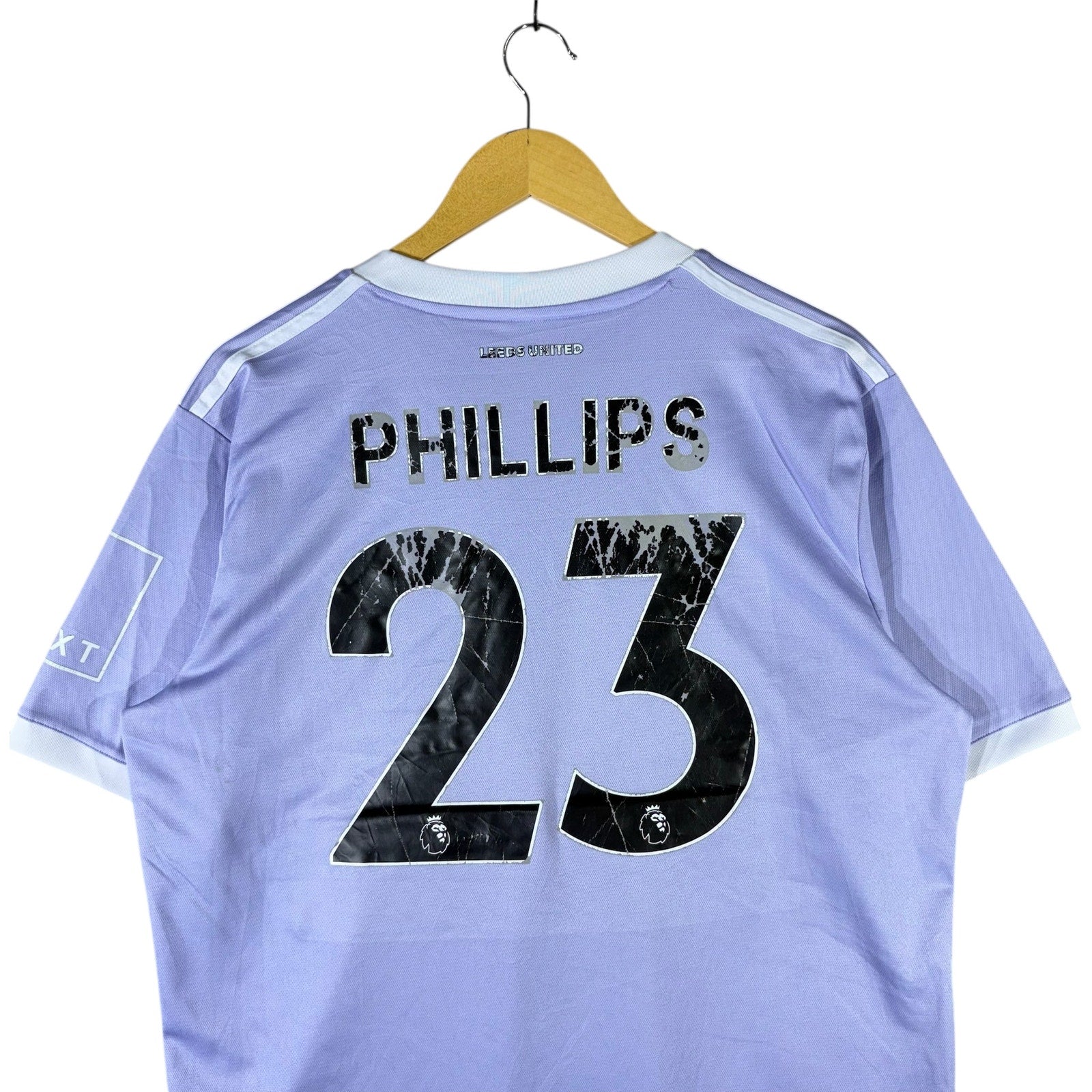 Vintage Adidas Leeds United Kalvin Phillips #23 Soccer Jersey