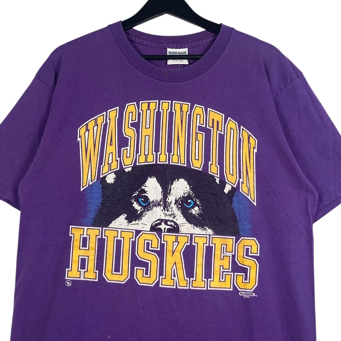 Vintage University Of Washington Huskies Spellout T-Shirt