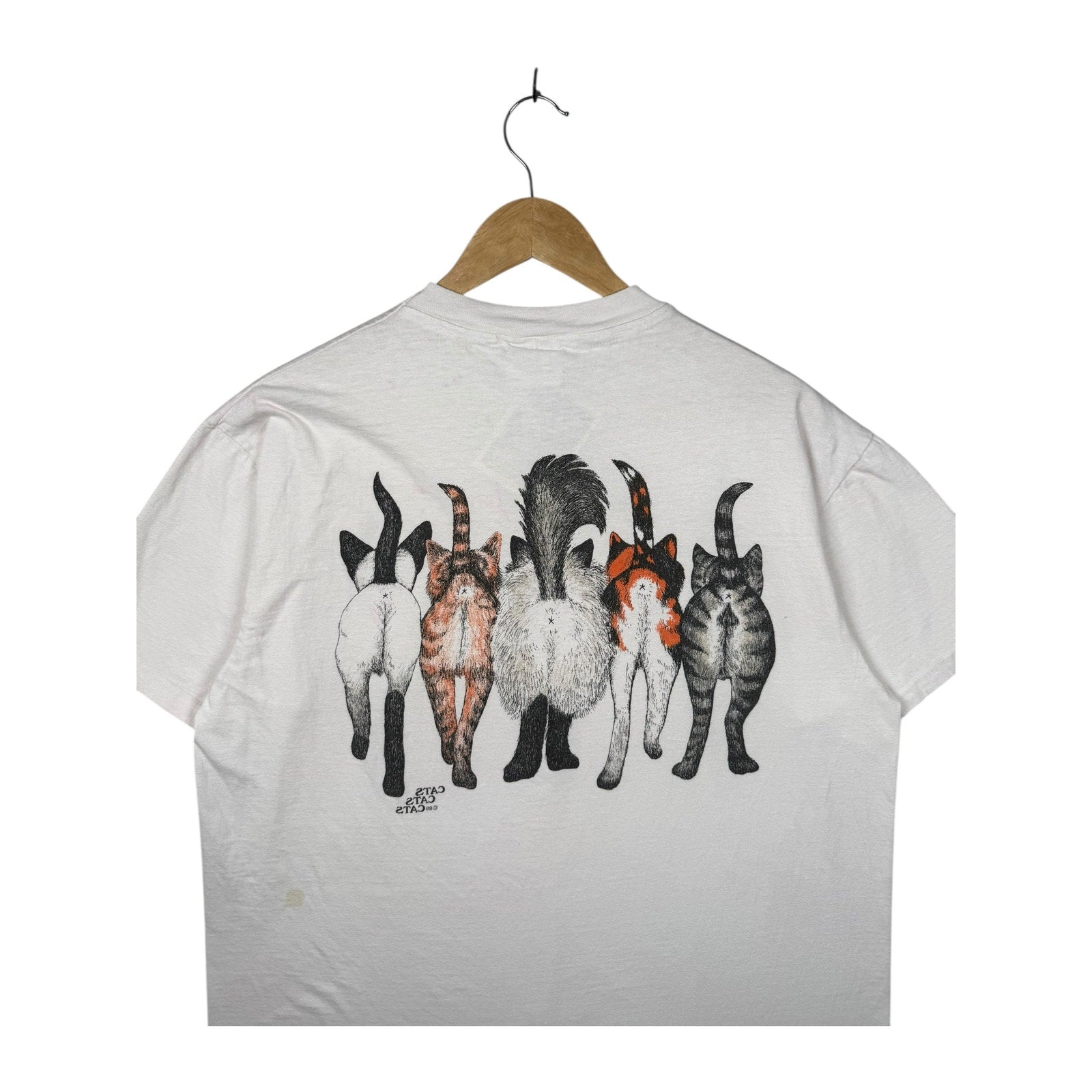 Vintage Cats Graphic T-Shirt