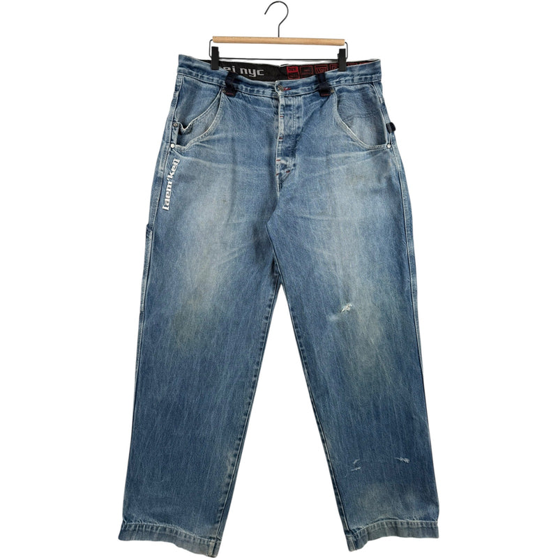 Vintage Aem'kei NYC Wide Leg Denim Jeans 36x34