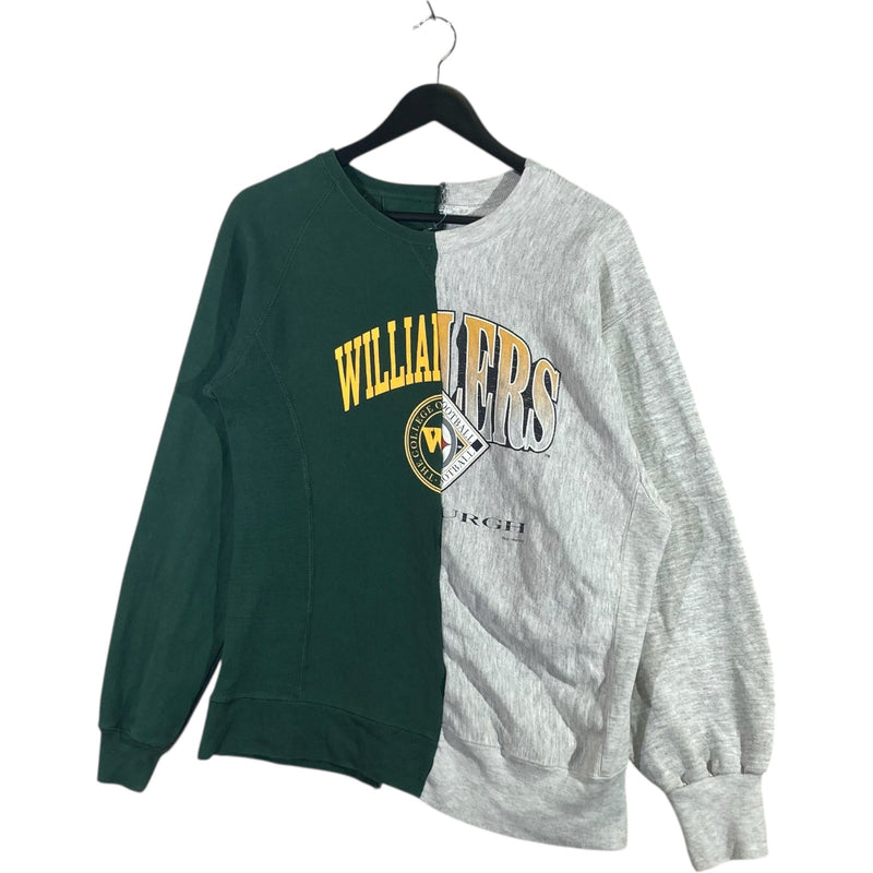 Vintage College of William & Mary x Pittsburgh Steelers Cut & Sew Crewneck
