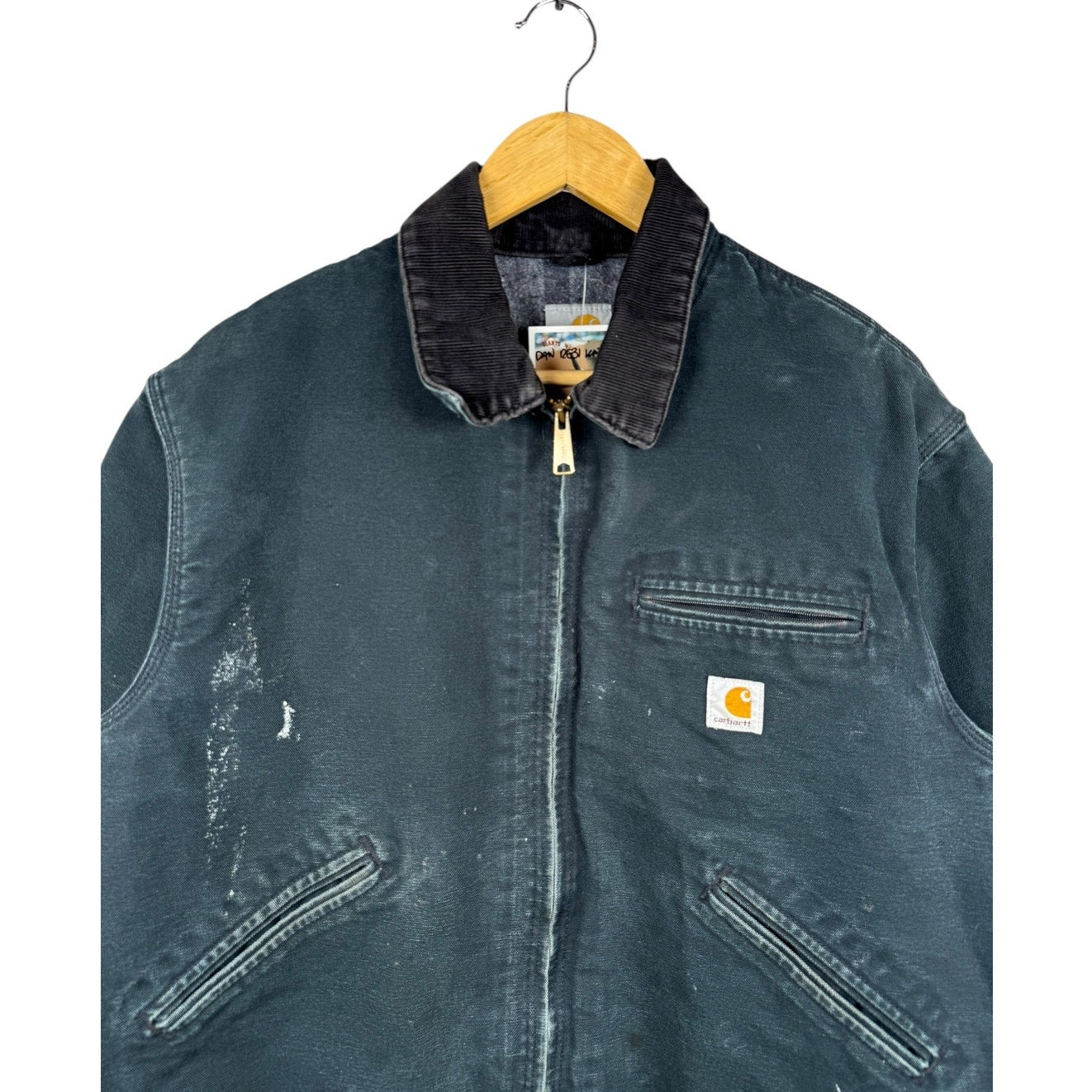 Vintage Carhartt J01 BLK Detroit Workwear Jacket