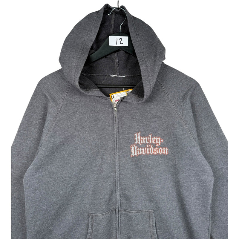 Vintage Harley Davidson Full Zip Hoodie