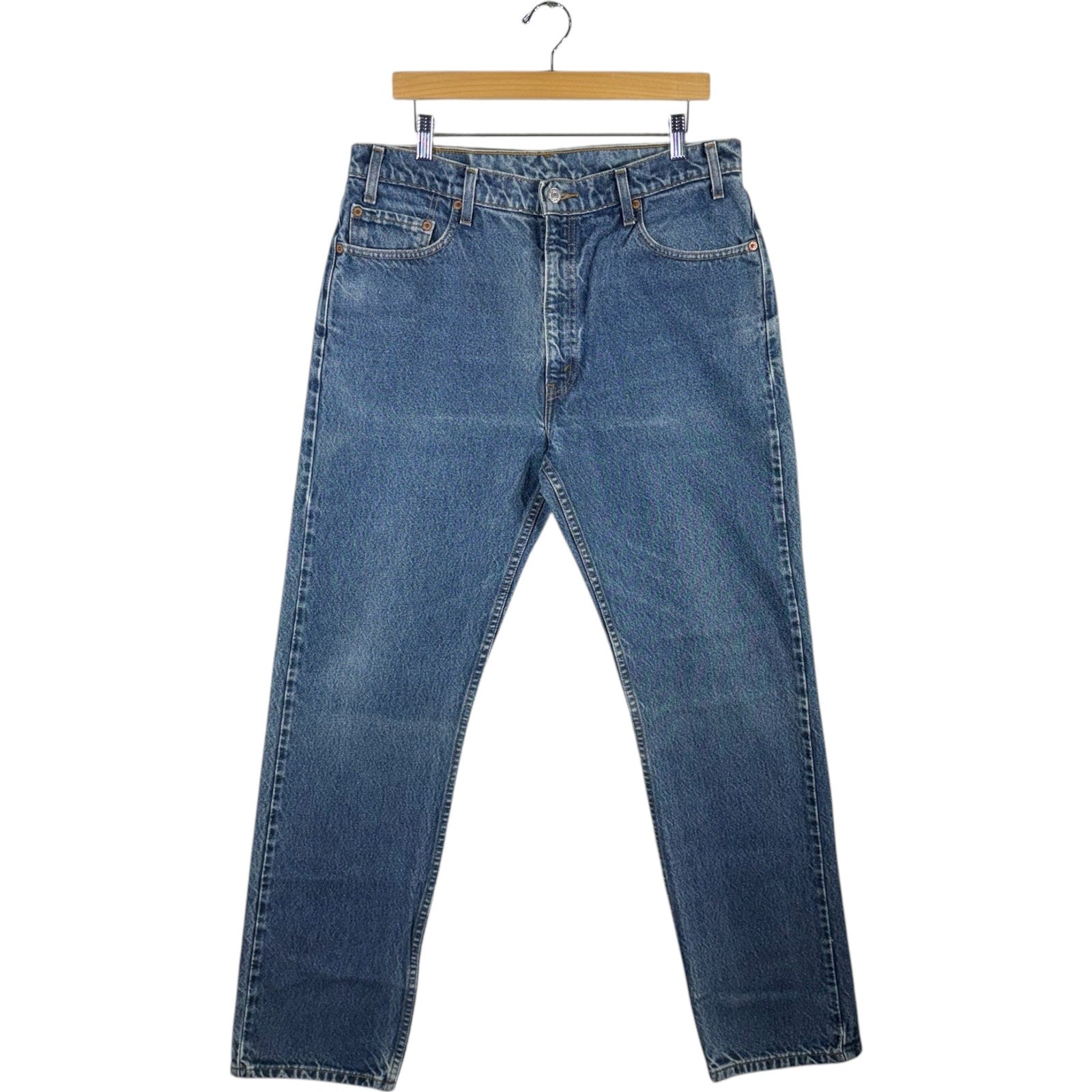 Vintage Levi's 505 Straight Leg Jeans 36x34