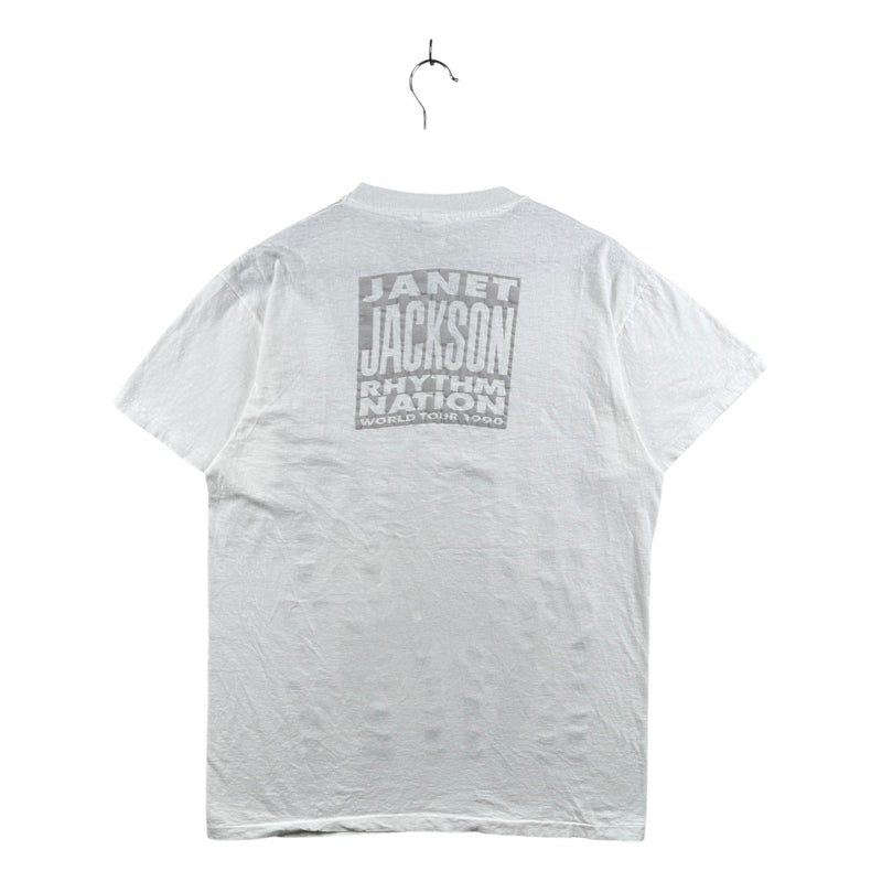 Vintage Janet Jackson Rhythm Nation Tour 1990 T-Shirt