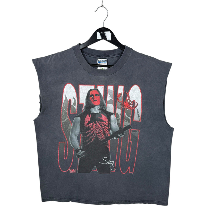 Vintage Sting WCW nWo Wrestling Cut Off Muscle Tee Top