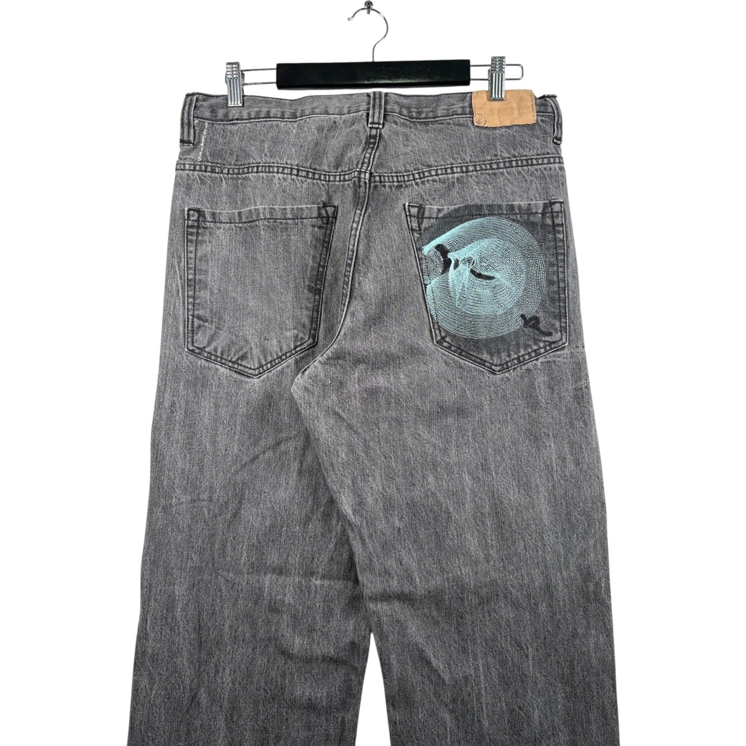 Vintage Roca Wear Wide Leg Denim Jeans 34x32
