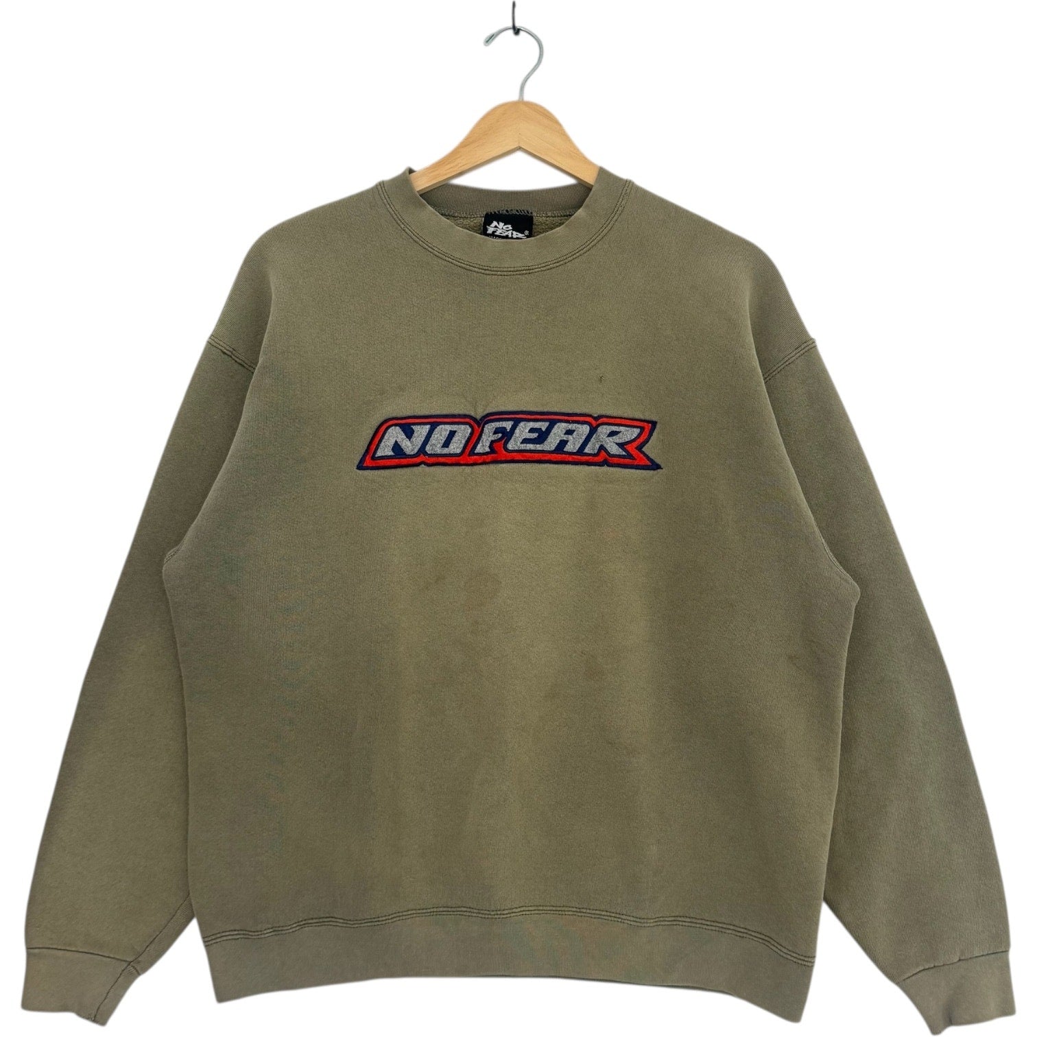 Vintage No Fear Spellout Crewneck
