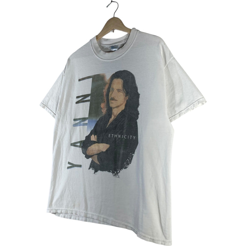 Vintage Yanni Ethnicity Music Cotton T-Shirt