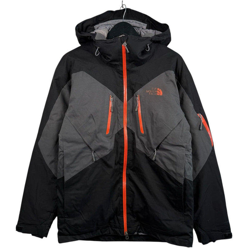 Vintage The North Face Mini Logo Full Zip Puffer Jacket