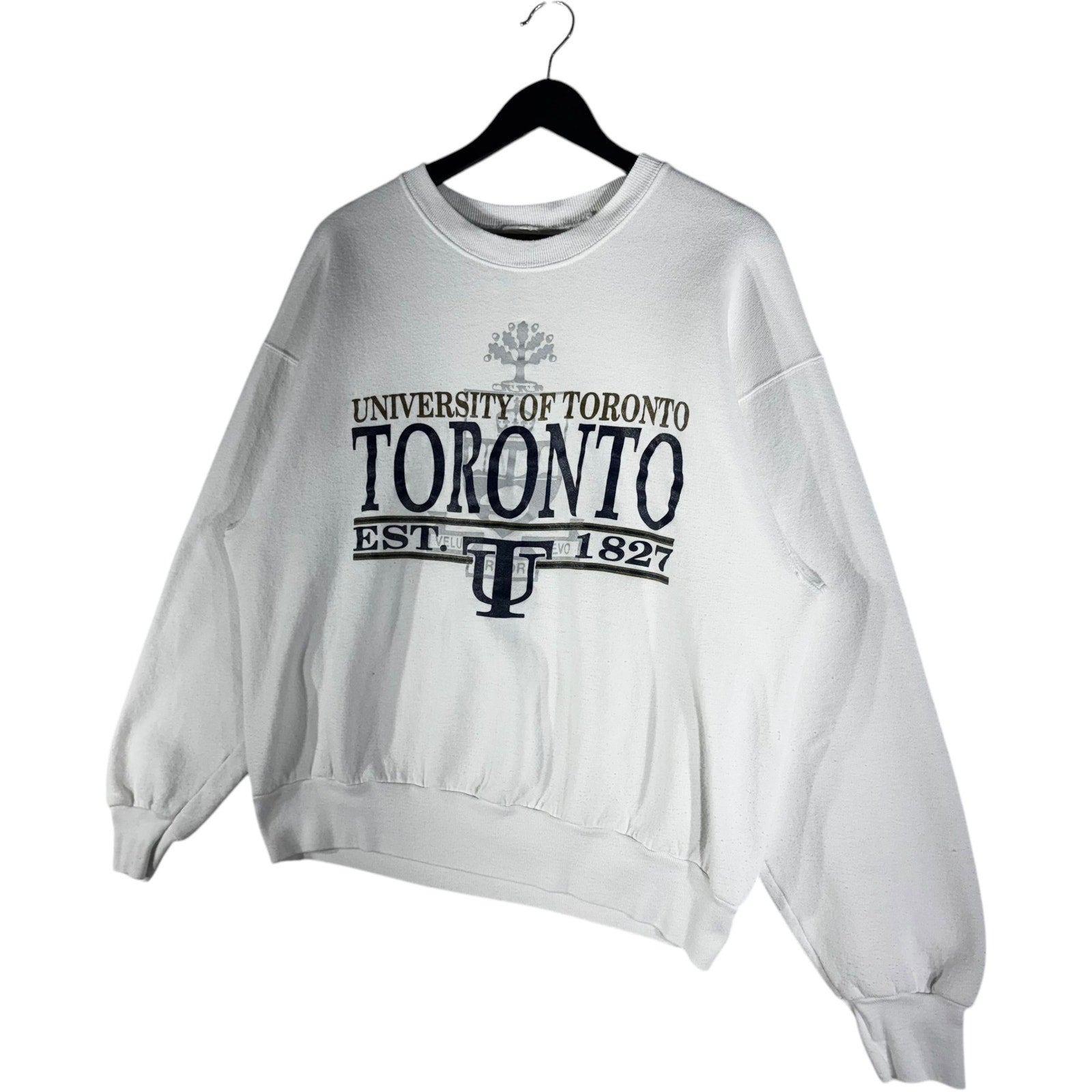 Vintage University Of Toronto Spellout Crewneck