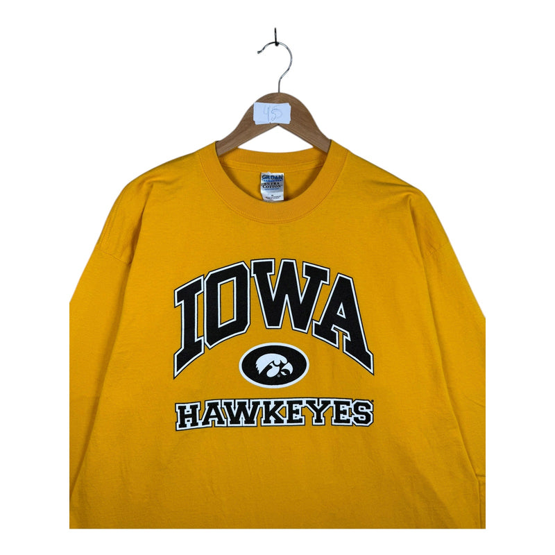 Vintage University of Iowa Hawkeyes Long Sleeve T-Shirt