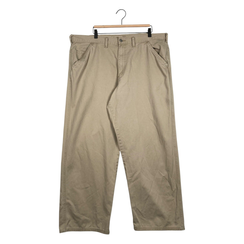 Vintage Levi's Silvertab Khaki Wide Leg Chino Pants 40x30