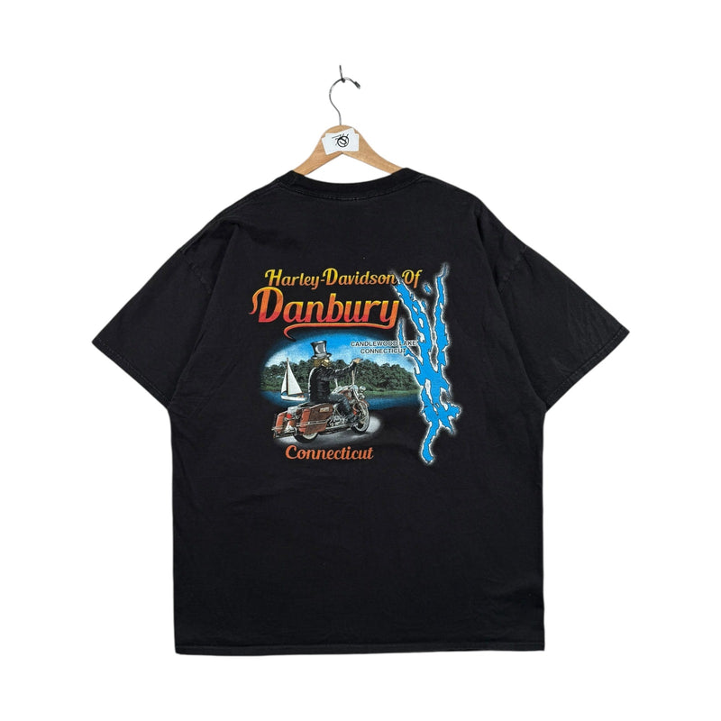 Vintage Harley Davidson Danbury Graphic T-Shirt