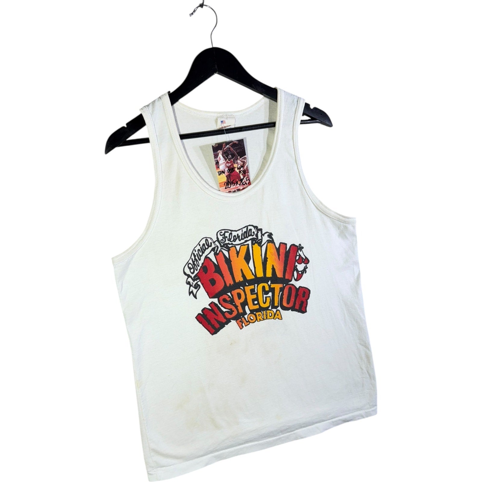 Vintage Bikini Inspector Florida Official Tank Top