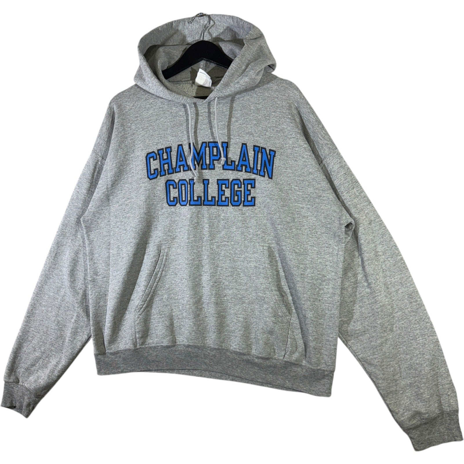 Vintage Champion Champlan College Chest Spellout Hoodie