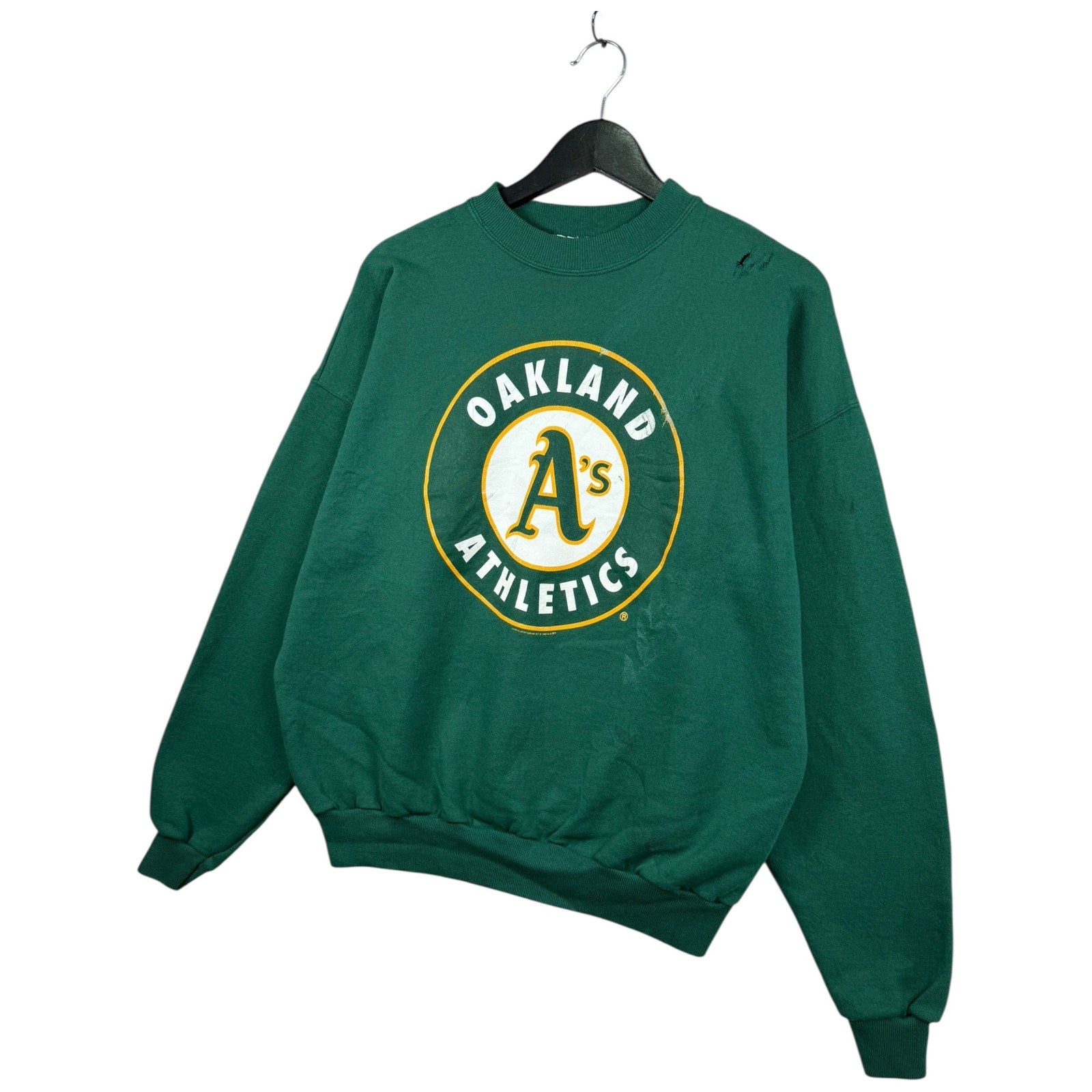 Vintage Oakland Athletics MLB Baseball Pullover Sweatshirt